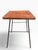 Mid 20th Century Mid Century Wicker Top Wrought Iron Base Side Table For Sale - Image 5 of 10