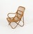 Mid-Century Bamboo and Rattan Armchairs in the style of Tito Agnoli, Italy 1960s For Sale - Image 11 of 16