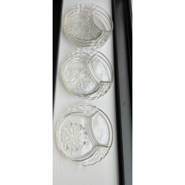 1960s Hazel-Atlas “Parti-Ade" Coaster Ashtrays-Set of 6 For Sale In Houston - Image 6 of 11