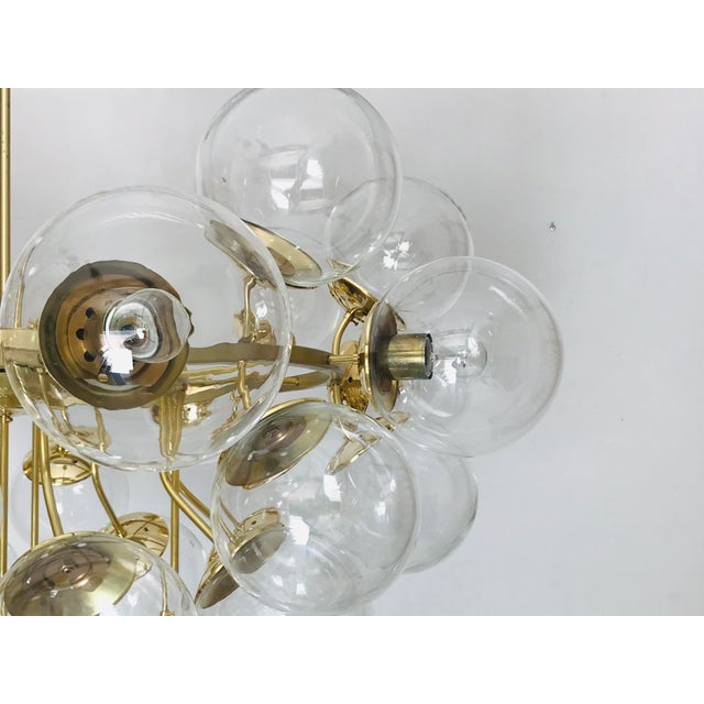 Large Hotel Chandelier from Kamenický Šenov, 1980s For Sale - Image 6 of 18