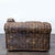Contemporary Ralph Lauren Woven Rattan Lounge Chair With White Cushions For Sale - Image 3 of 13