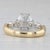 Metal 2.15ctw Round Diamond Engagement Ring 18k Gold Size 6.5 Hearts on Fire Gia For Sale - Image 7 of 8