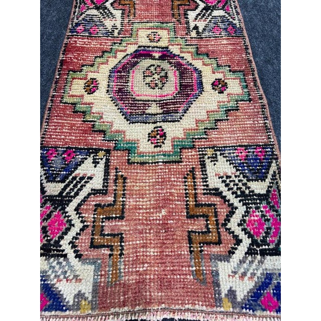 Contemporary Turkish Yastik Rug 1'6" x 2'9" For Sale - Image 3 of 5