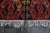 1970s Vintage Handmade Wool Cotton Red Kilim Area Rug For Sale - Image 10 of 11