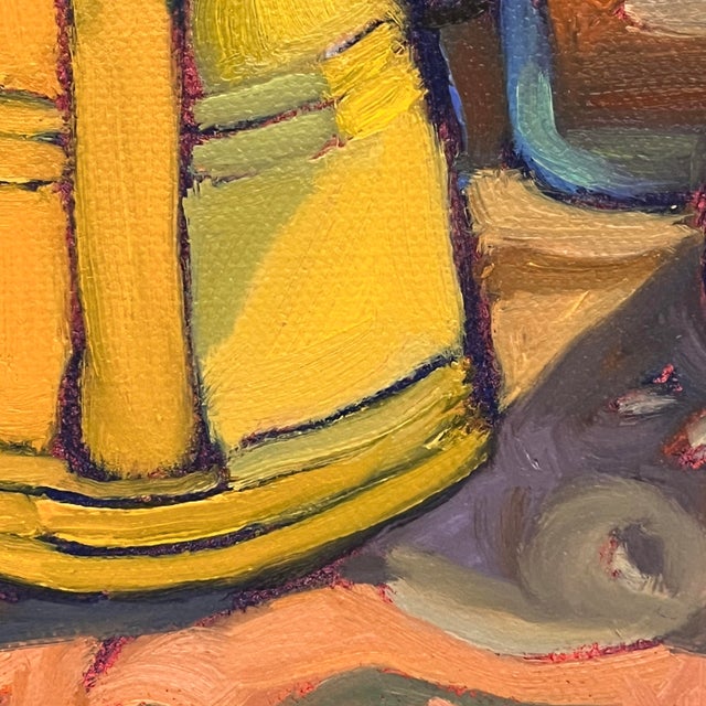 Contemporary "Before Sunrise" - Original Still Life Oil Painting by Catherine J. Martzloff For Sale - Image 3 of 7