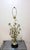 1960s Italian metal tole flower bouquet table lamp. Some surface patina to metal throughout as shown. Otherwise excellent...