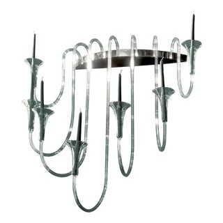 Italian Octopus Pirex X 7 Candelabra from VGnewtrend For Sale