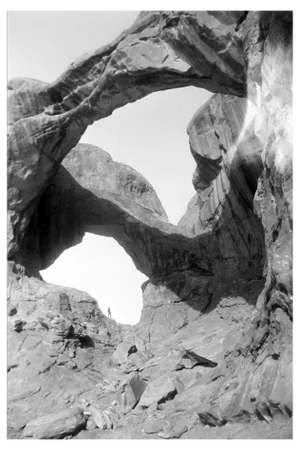 Erich Andres, Arches National Park, Utah, 1966, Black and White Photograph