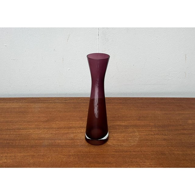 Mid-Century Modern Mid-Century Diabolo Glass Vase from Ingrid Glas, Germany, 1960s For Sale - Image 3 of 14