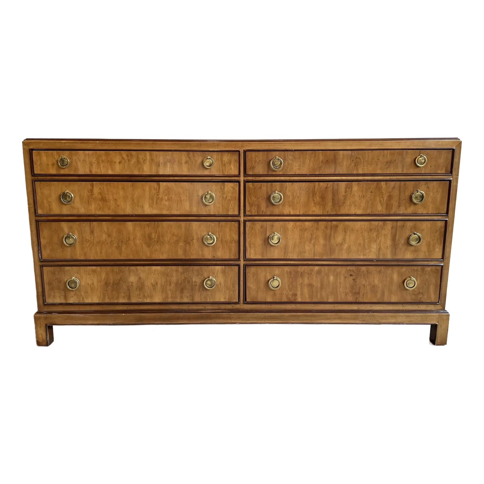 1980s Vintage Wooden Drexel Heritage Dresser Chairish