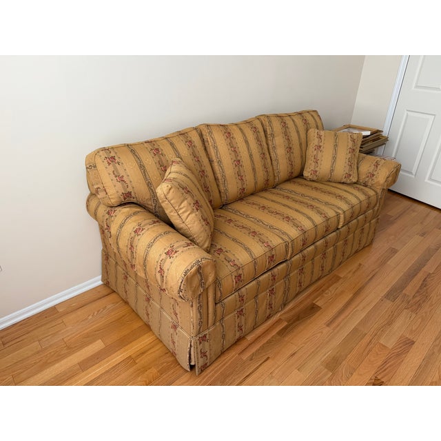 My mother custom ordered this approx 10-15 years ago from Ethan Allen for almost $3000 for the grandkids to sleep over....