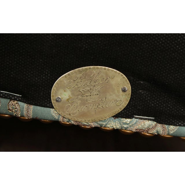 Wood 1970s Baker Queen Anne Style Shepherd's Crook Armchairs - A Pair For Sale - Image 7 of 13