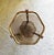 1970s Tall Vintage Side Table in Gold and Smoked Glass, 1970s For Sale - Image 5 of 7