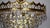 1990s Vintage Gilded Metal and Crystal Chandelier, 1990s For Sale - Image 5 of 11