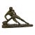 “The Lock” Antique Art Deco French Bronze Sculpture by Pierre Le Faguays For Sale