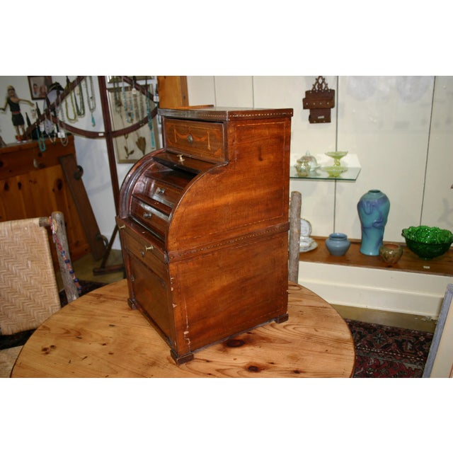 Mid 19th Century French Traveling Secretaire - 1840 For Sale - Image 5 of 12