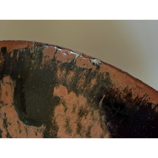 Ceramic Mid 20th C. Robert Sperry Studio Pottery Shallow Bowl For Sale - Image 7 of 8