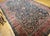 19th Century Oversized Persian Farahan Sarouk Rug, Hand-Knotted Wool, Allover Geometric Design, Navy & Red, 11x17 For Sale - Image 16 of 16