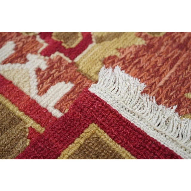 Sumak Rug 4' X 5'11'' For Sale - Image 11 of 12