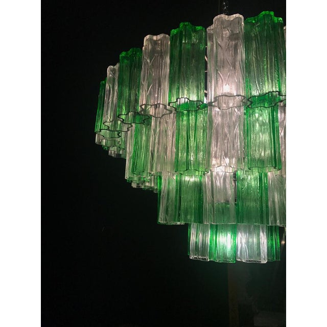 Modern Murano Glass Chandelier, 1970 For Sale - Image 16 of 18