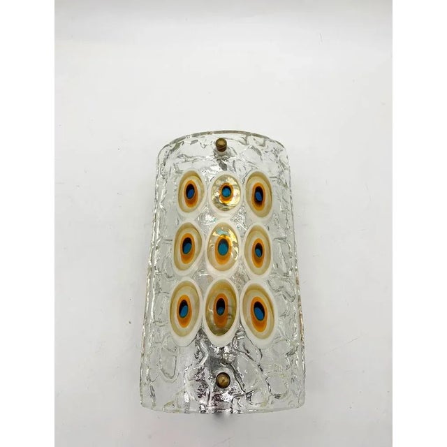 Vintage Wall Light in Murano Glass attributed to I3, 1970s For Sale - Image 7 of 7