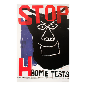 1994 Original American Poster, Stop H-Bomb Tests (The 100 Best Posters Collection) Ben Shahn