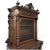 Wood 19th Century French Renaissance Revival Oak Bookcase ~ Bibliothèque With Beveled Glass For Sale - Image 7 of 16