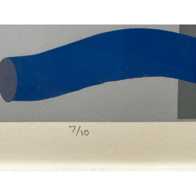 "Shapes of Der Strand" Hard Edge Lithograph For Sale - Image 4 of 10