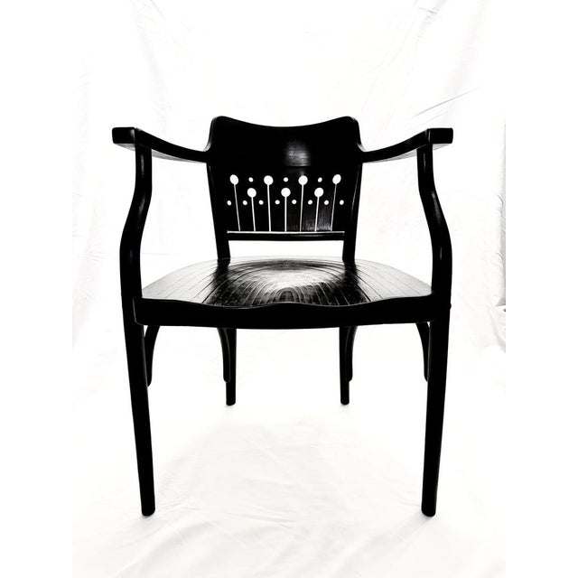 Wood Vienna Secession Armchair by Otto Wagner for Thonet, 1890s For Sale - Image 7 of 16