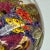 Yellow Chris Heilman Egg Shaped Art Glass Aquarium From 'Coral Reef' Series With Butterfly Fish For Sale - Image 8 of 12