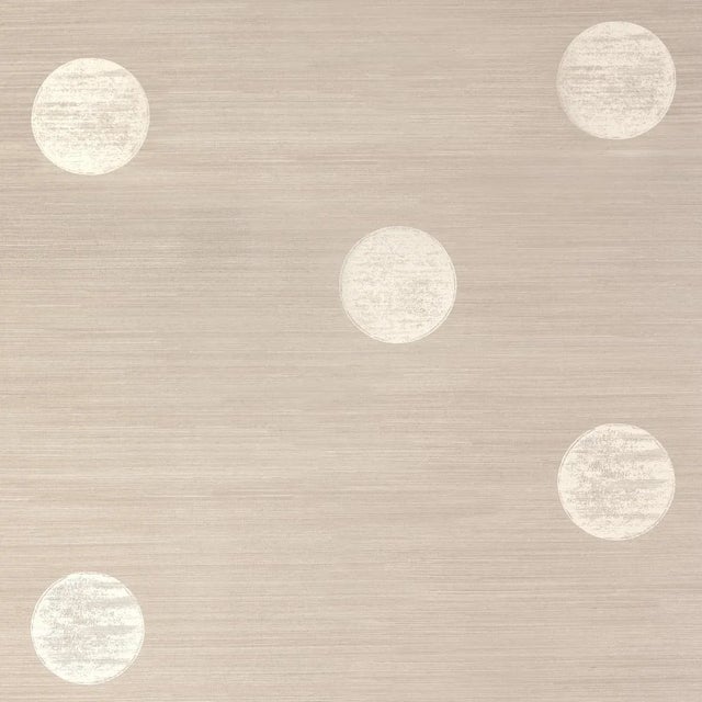 Schumacher X Backdrop Monte Carlo Sisal 2 Panel Set In Silver For Sale