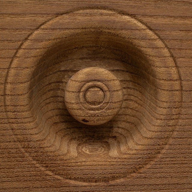 1900s French Provincial Wooden Buffet with Drawers and Cabinet Storage For Sale - Image 11 of 18