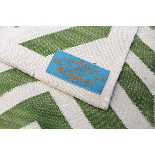 Madeline Weinrib Green "Darlington" Rug 6' X 9' Chairish