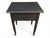 Dark Lacquered Fir Side Table For Sale - Image 4 of 13