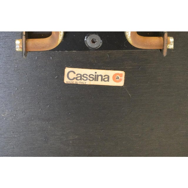 Soriana Three-Seater Sofa in Original Leather by Afra and Tobia Scarpa for Cassina, 1970s For Sale - Image 10 of 11