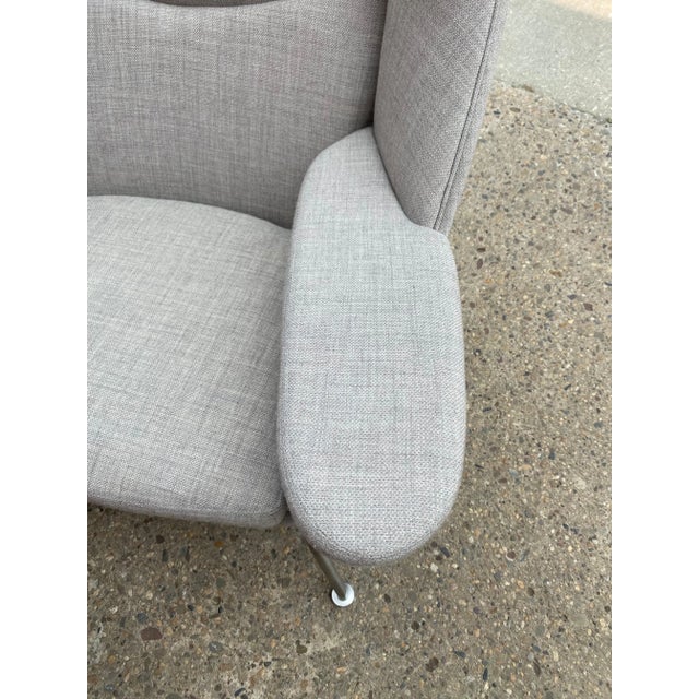 Early 21st Century Hans Wegner for Carl Hansen CH468 Oculus Lounge Chair For Sale In Philadelphia - Image 6 of 12