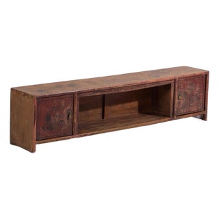 Antique Pine Low Gansu Sideboard from Amaru For Sale