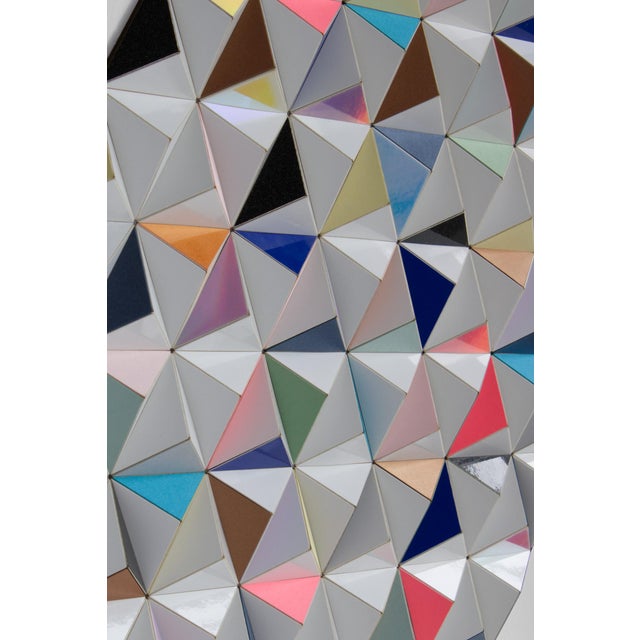 Early 21st Century Sebastian Welzel, His-7 Topographie, Laminated Cardboard, Limited Edition 11 of 20 For Sale - Image 5 of 8