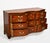 Wood Mid Century Georgian Mahogany Serpentine Dresser With Brass Bail Hardware For Sale - Image 7 of 12