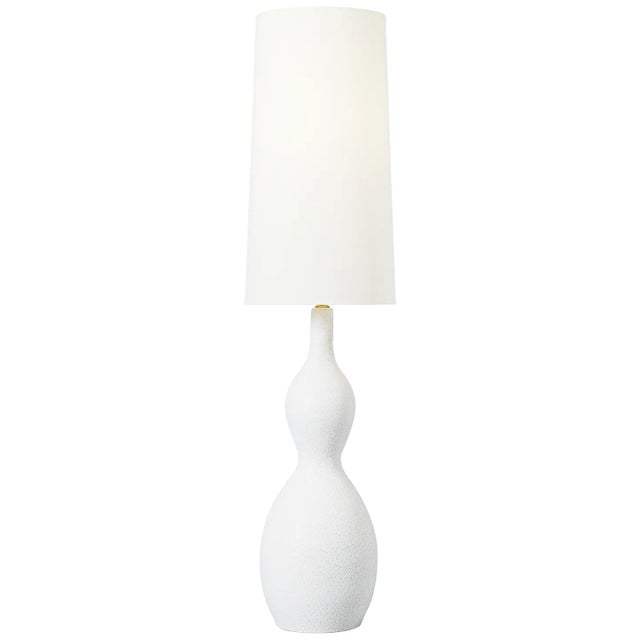 The Antonina one light table lamp by AERIN is inspired by vintage pottery, this gourd-shaped table lamp is beautifully...