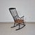 Wood Mid-Century Danish Rocking Chair from Lena Larsson Grandessa, 1950s For Sale - Image 7 of 12