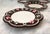 Set of 6 Appetizer Holiday Plates/Saucers with a cute peppermint candy raised relief pattern. Great for the holidays for...