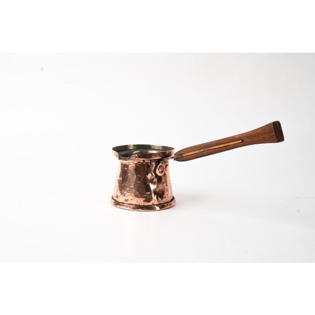 Art Deco Coffee Can in Copper with Wodden Handle, 1920s For Sale - Image 10 of 10