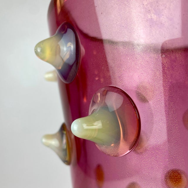Thorn Spikes Murano Glass Vase by Pino Signoretto, Italy, 1990s For Sale - Image 10 of 18