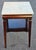 Mid 20th Century 1960s Regency Style Tiered Mahogany Side Table With Marble Top For Sale - Image 5 of 10