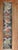 Late 20th-century narrow Tibetan Runner Measures: 1'7'' x 8'4''
