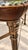2000s Attributed to Maitland-Smith Leather, Iron & Glass Nailhead Coffee Table For Sale - Image 10 of 11