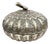 Vintage Highlands Silver-Plated Ornate Pumpkin Trinket Box & Candy Dish For Sale
