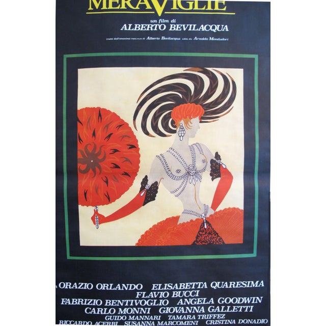 Date: 1985 Size: 52.75 x 77 inches Artist: Unknown We love all things Italian and these oversized vintage movie posters...