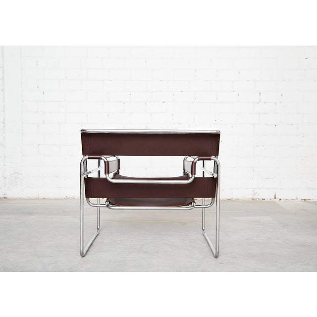 Paar Wassily Chair by Marcel Breuer for Knoll International, 1980s, Set of 2 For Sale - Image 9 of 18